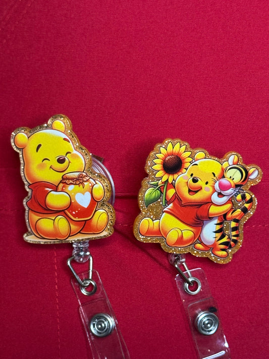 Honey Bear Badge Reel