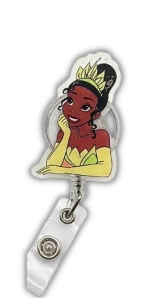 Bayou Princess Slim Ponytail + Badge Reel Bundle