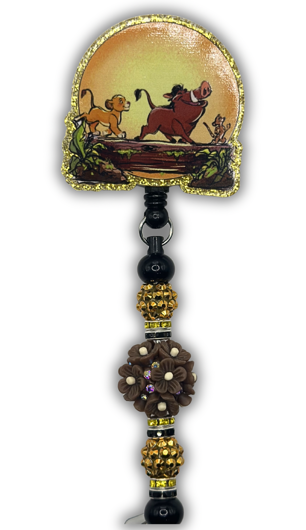 Jungle King Badge Reel