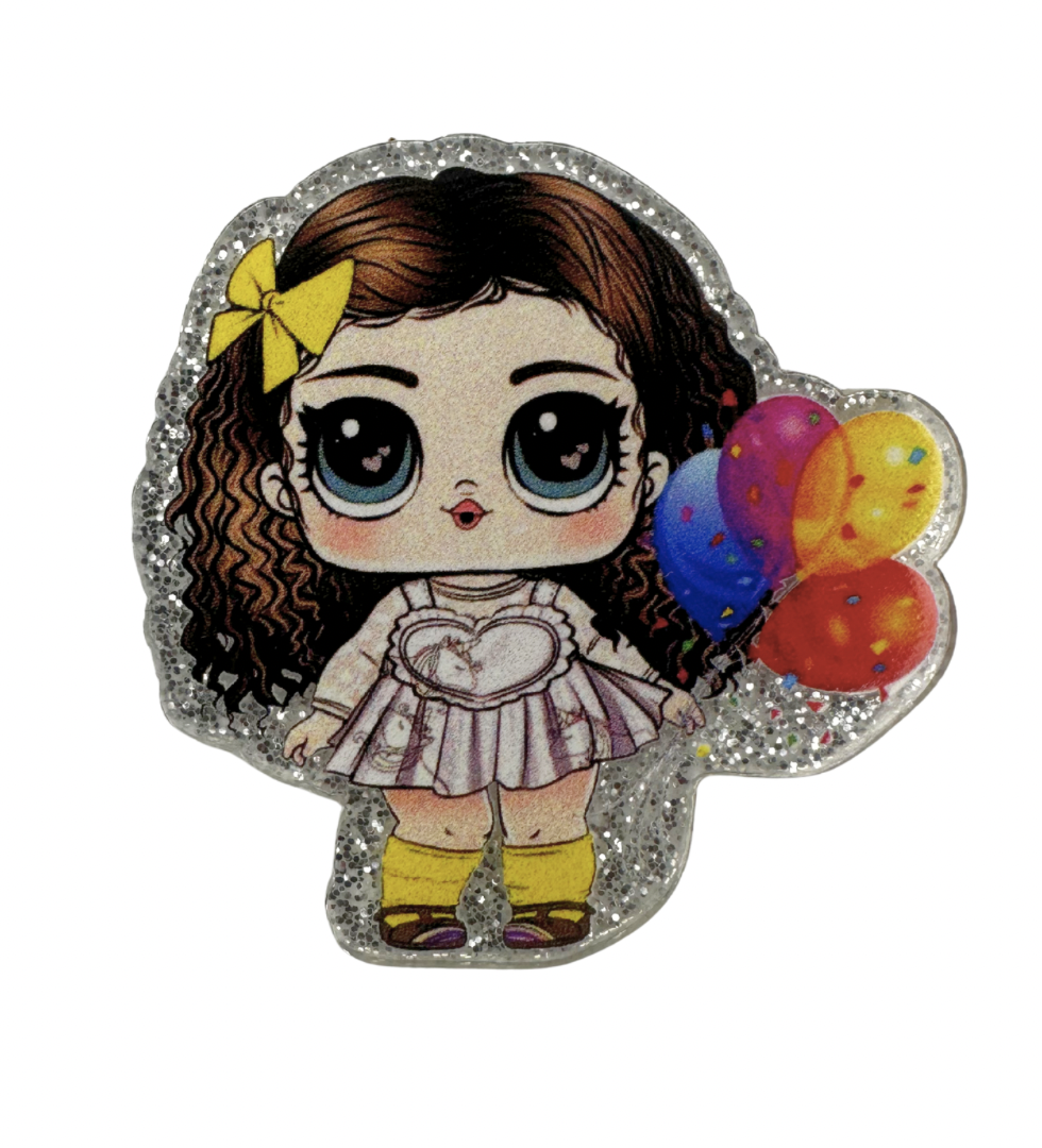 🎈 Dolly-Inspired Girl Badge Reel