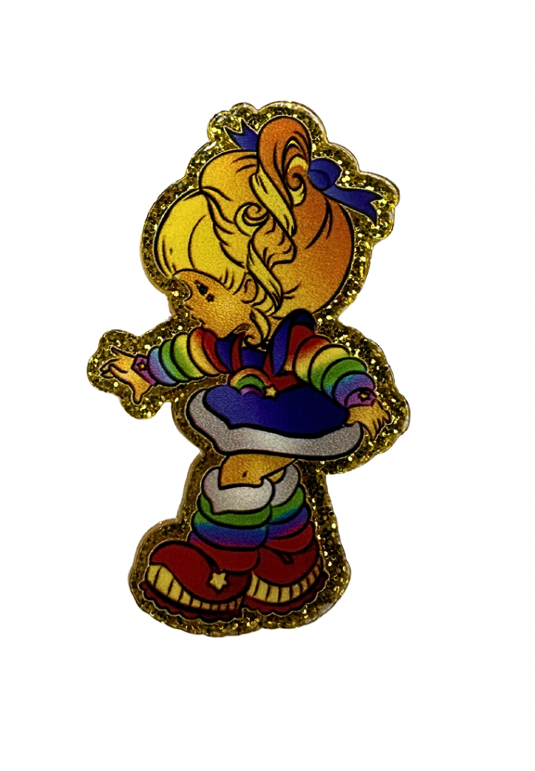 🌈 Rainbow Brite Badge Reel