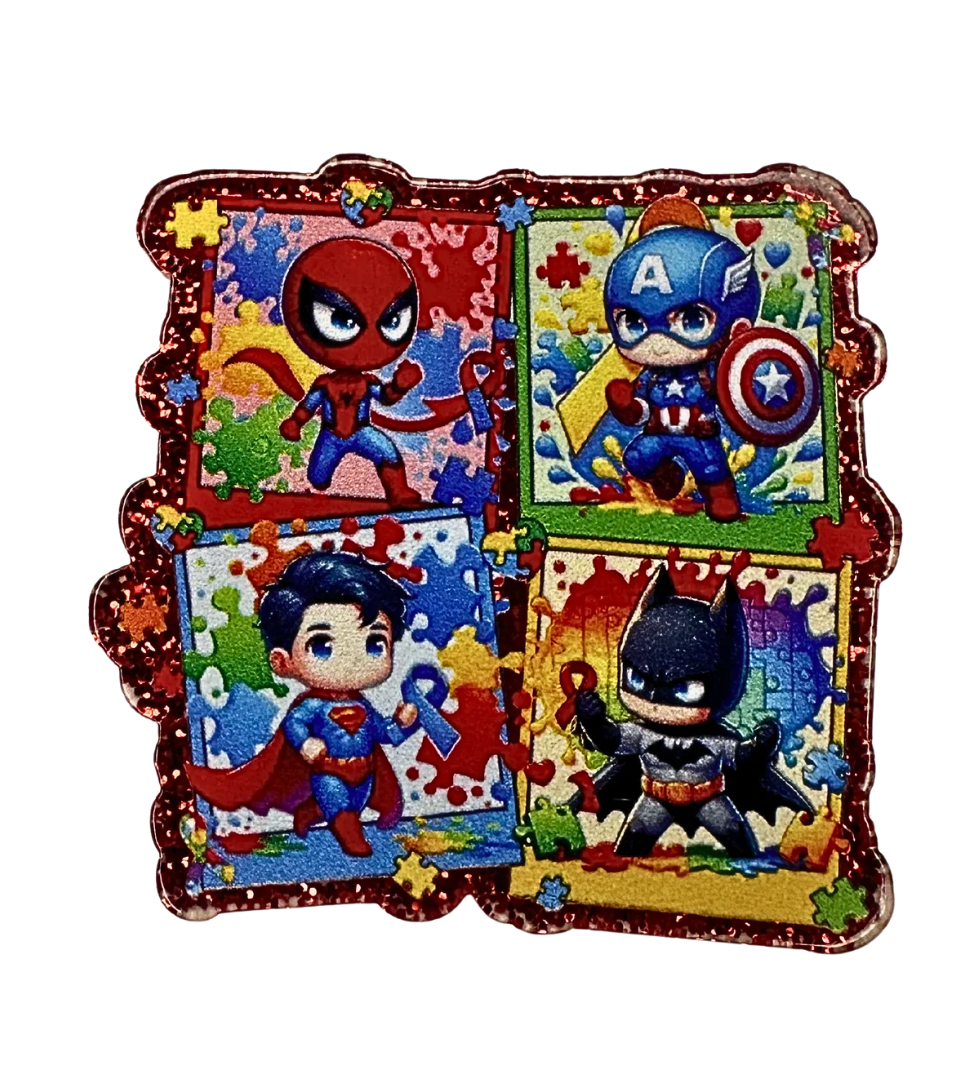 🦸 Hero Puzzle Badge Reel