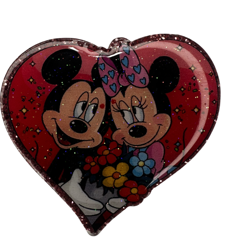 ❤️ Mickey & Minnie Love Badge Reel