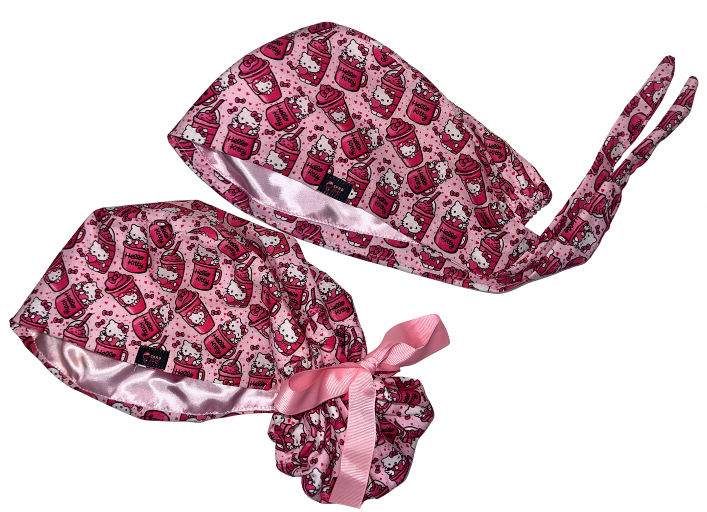 Pink Kitty Latte Cap