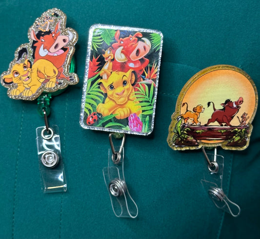 Jungle King Badge Reel