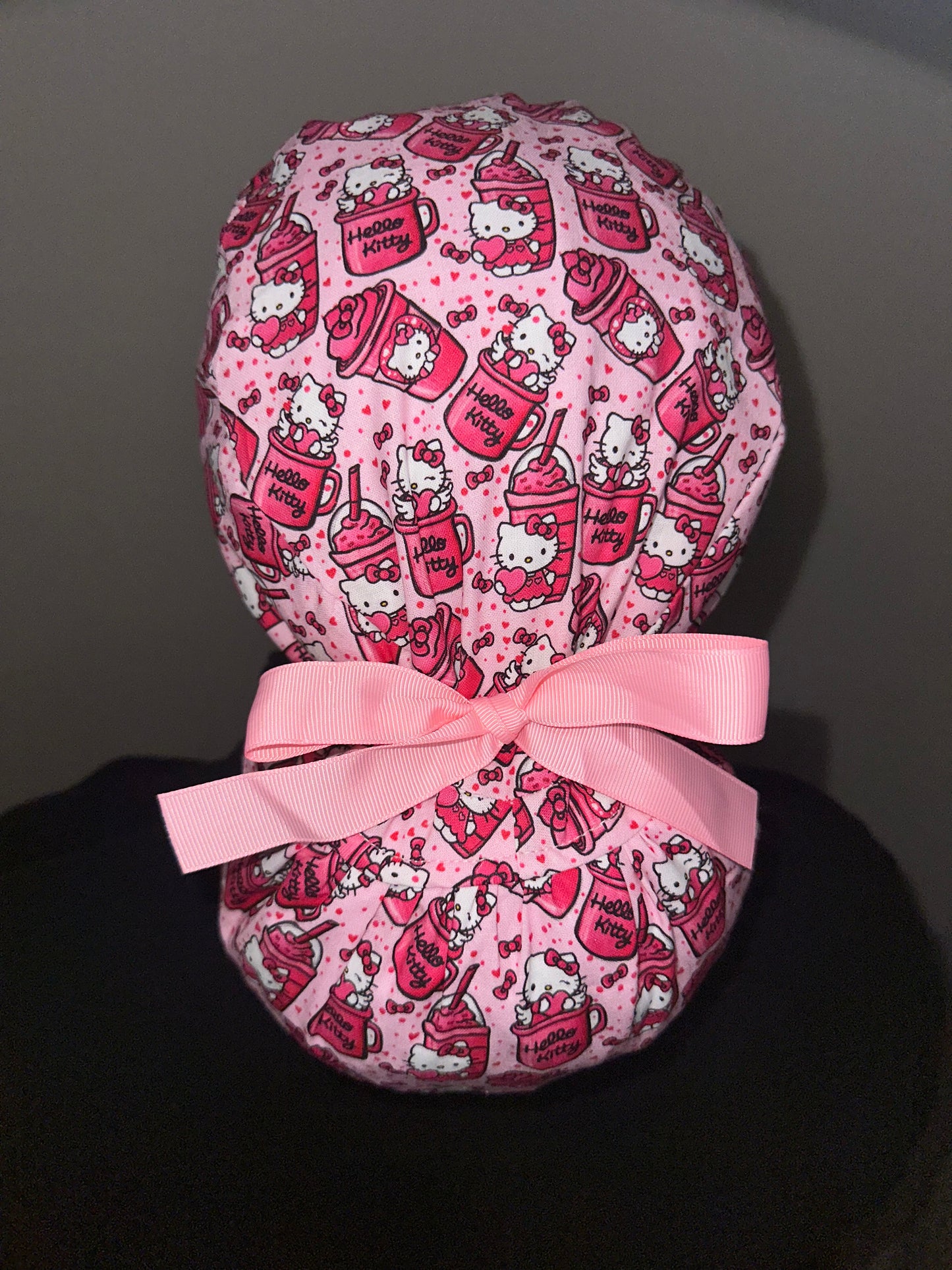 Pink Kitty Latte Cap