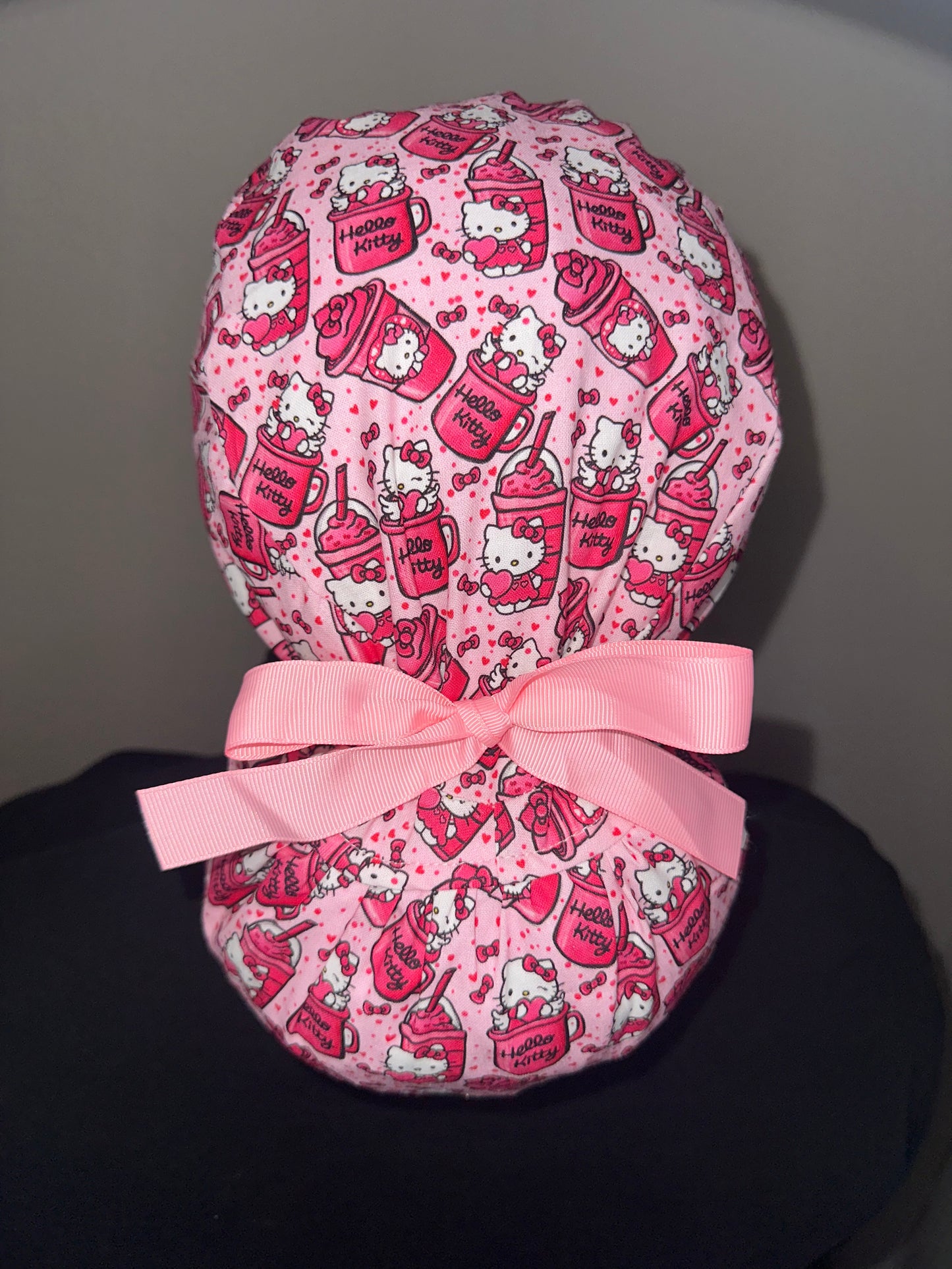 Pink Kitty Latte Cap