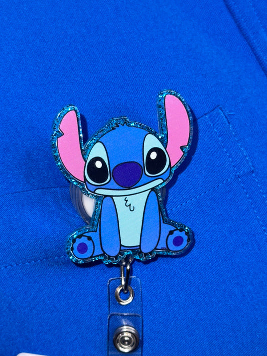 Blue Space Buddy Badge Reel