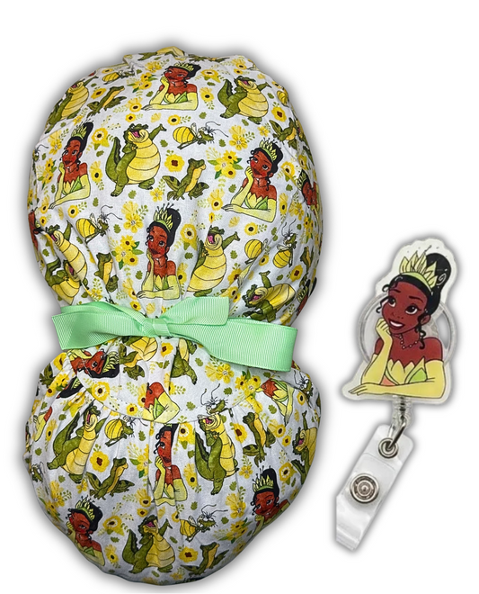 Bayou Princess Slim Ponytail + Badge Reel Bundle