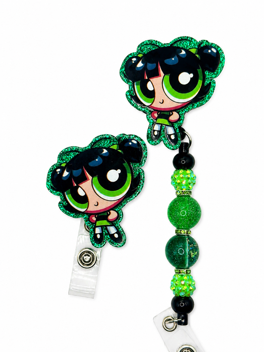 Butter Cup Babe Badge Reel