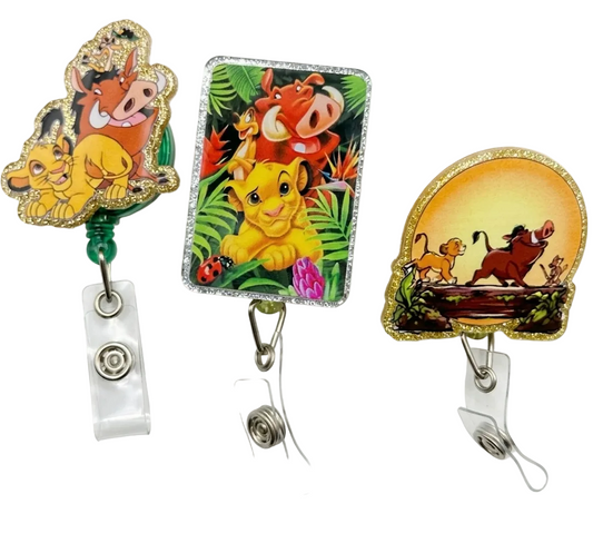 Jungle King Badge Reel