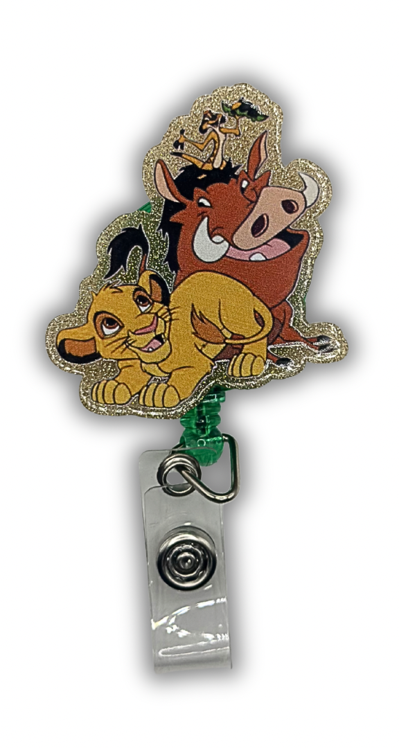 Jungle King Badge Reel