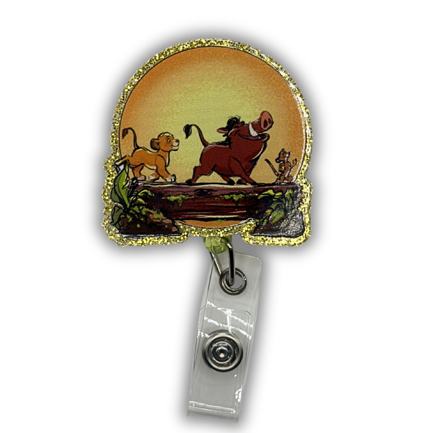 Jungle King Badge Reel