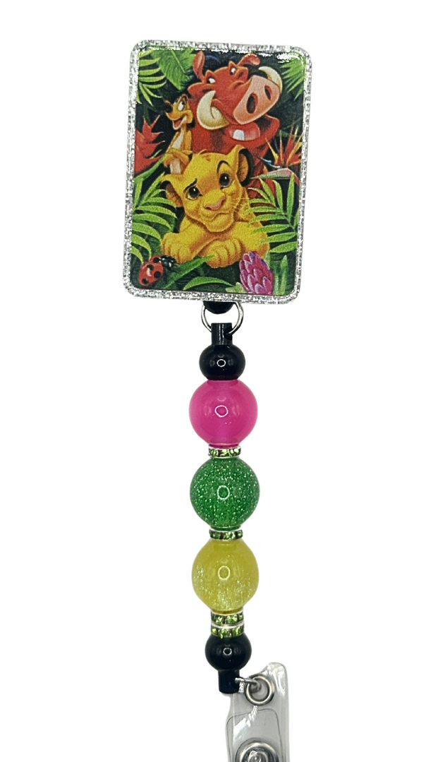 Jungle King Badge Reel