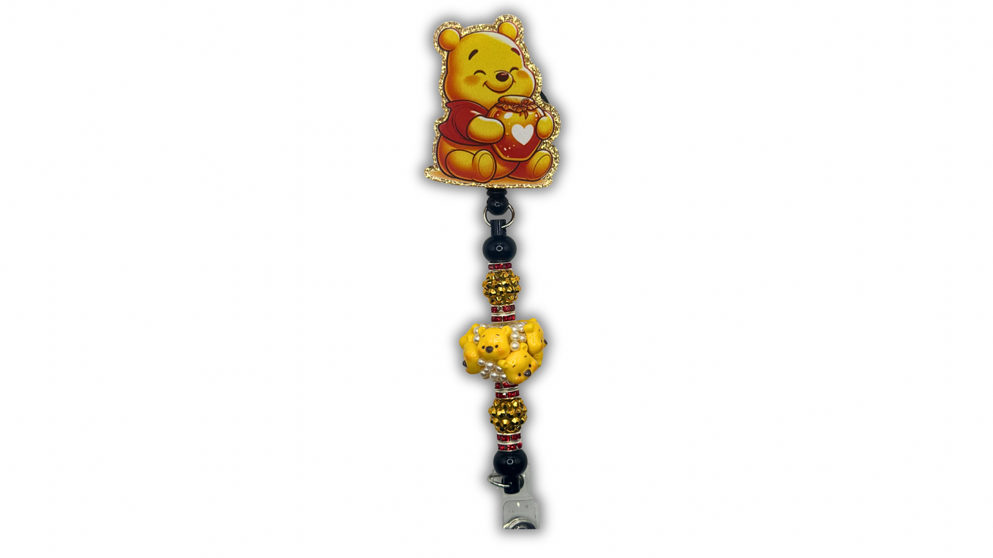 Honey Bear Badge Reel
