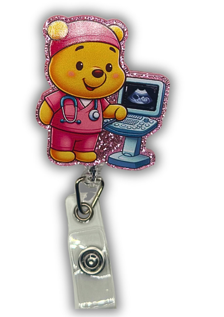 Skrb Bear Badge Reel