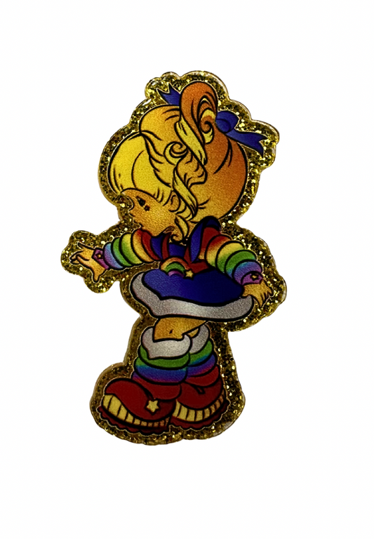 🌈 Rainbow Brite Badge Reel