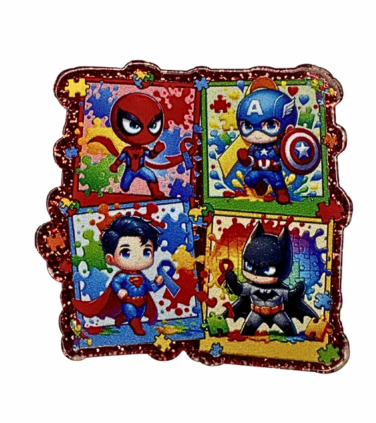 🦸 Hero Puzzle Badge Reel