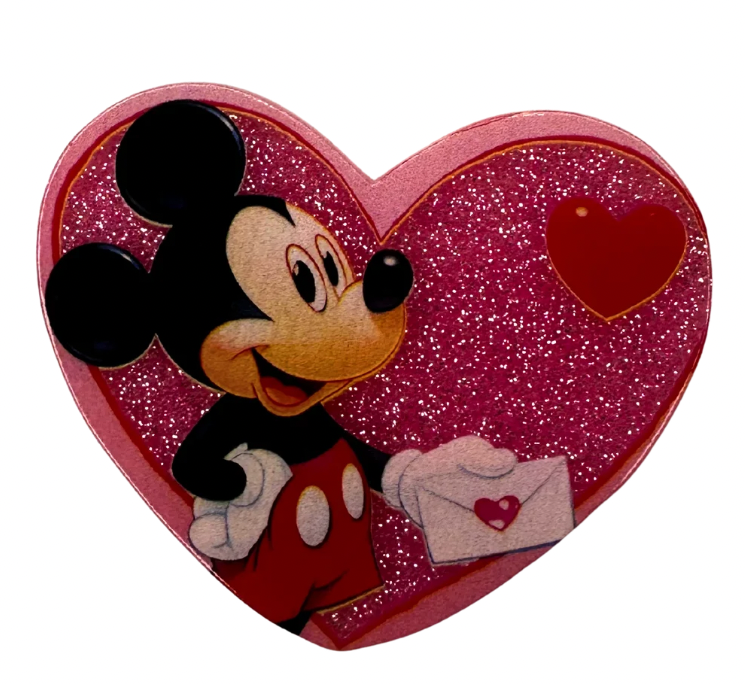 💌 Mickey Love Letter Badge Reel