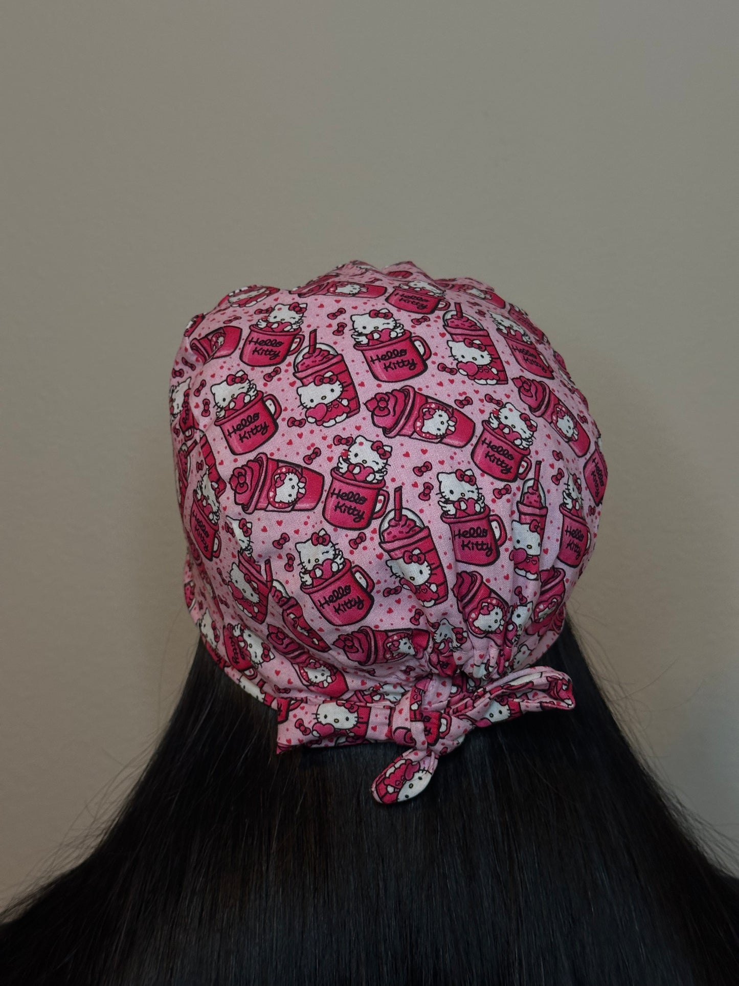 Pink Kitty Latte Cap