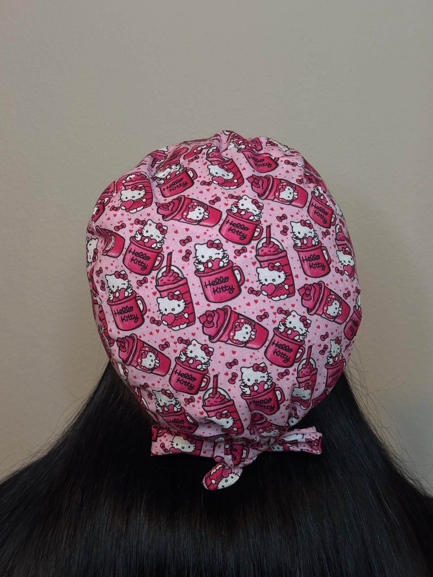 Pink Kitty Latte Cap