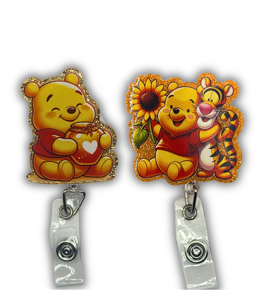 Honey Bear Badge Reel